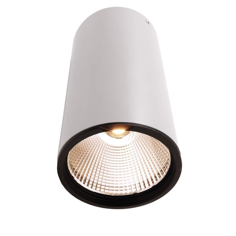 Spot Luna blanc, H 21 cm