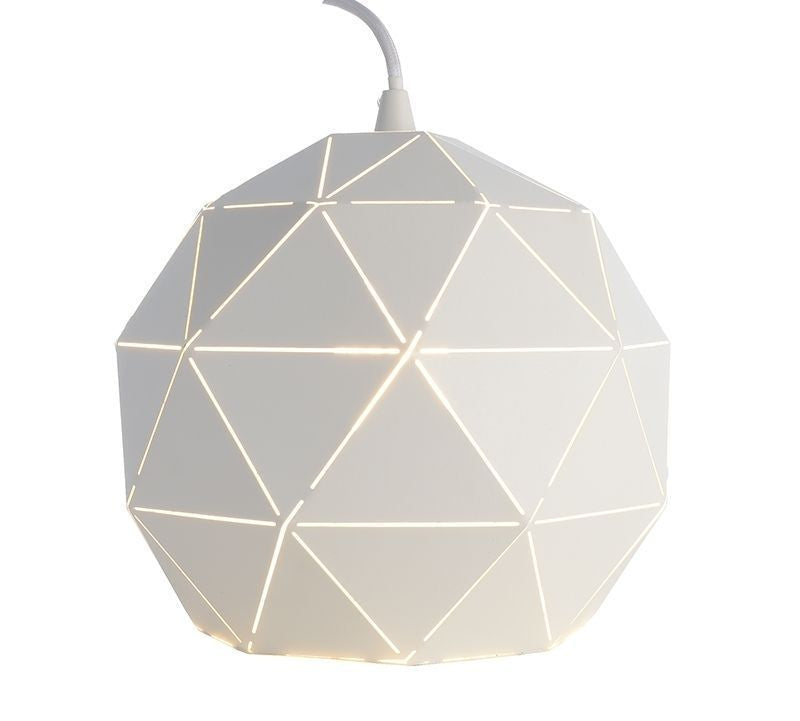 Suspension Asterope blanche