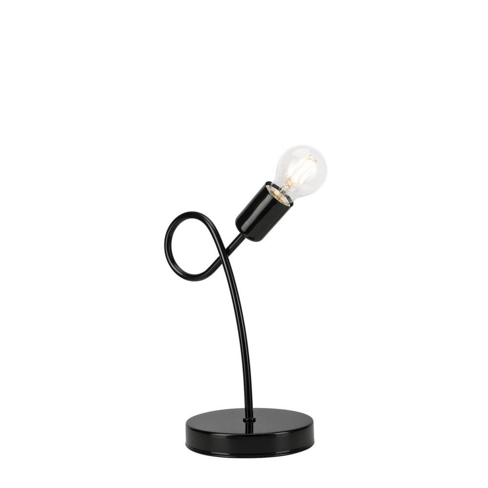 Lampe à poser noire