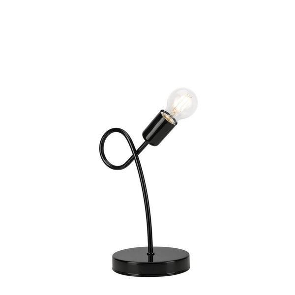 Lampe à poser noire