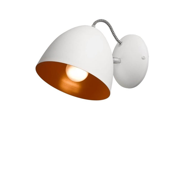 Applique murale blanche, 24 cm