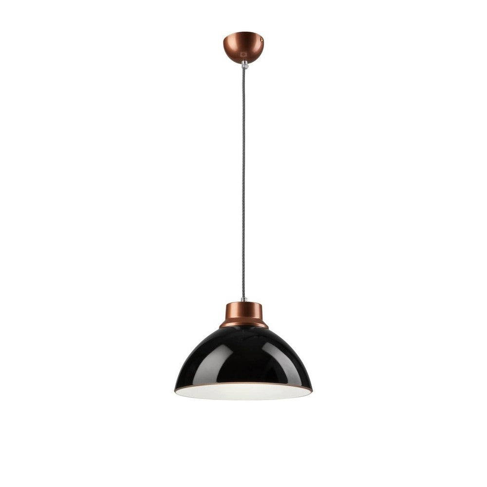 Suspension noire, verre