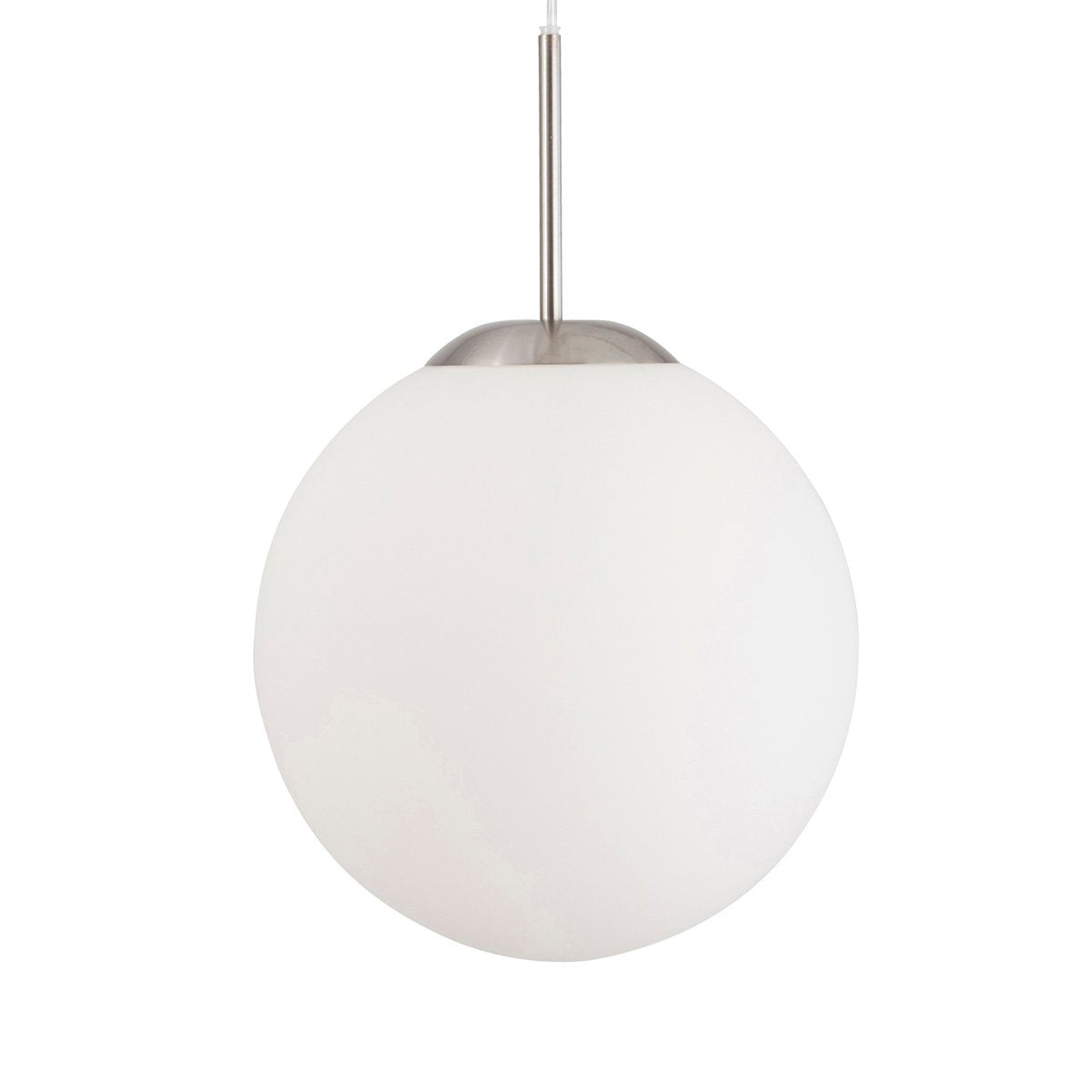 Suspension luminaire Bollique argenté