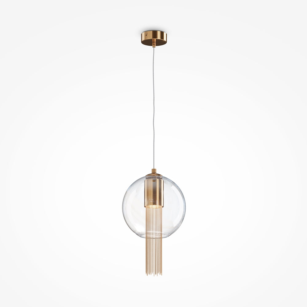 Flusso Suspension luminaire bronze