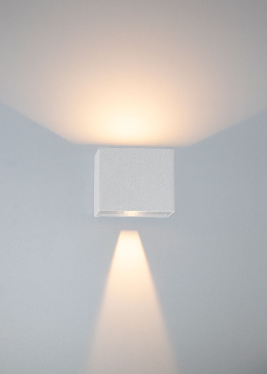 Applique extérieure Beamo blanche