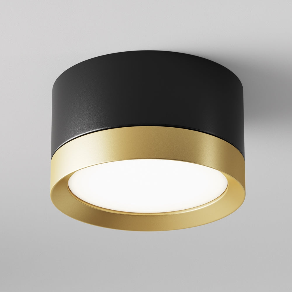 Hoop Plafonnier noir