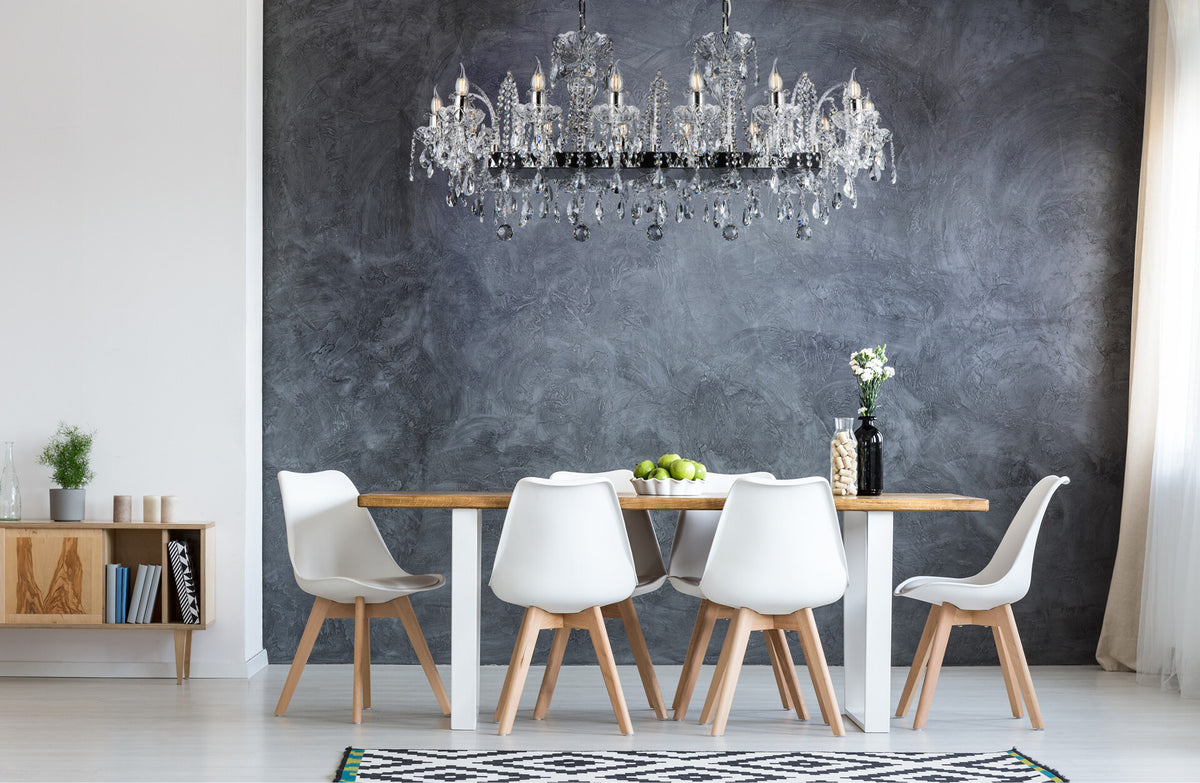 Lustre en cristal OVALPB