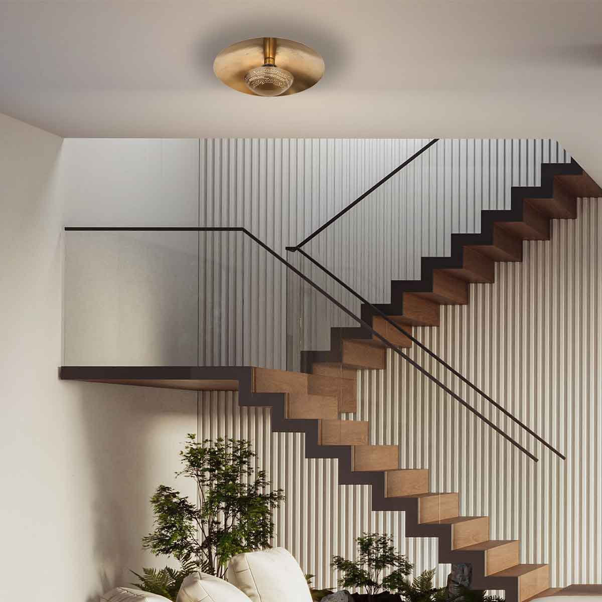 Plafonnier Brass bronze