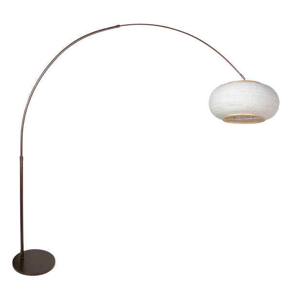 Lampadaire Silva-Alba blanc