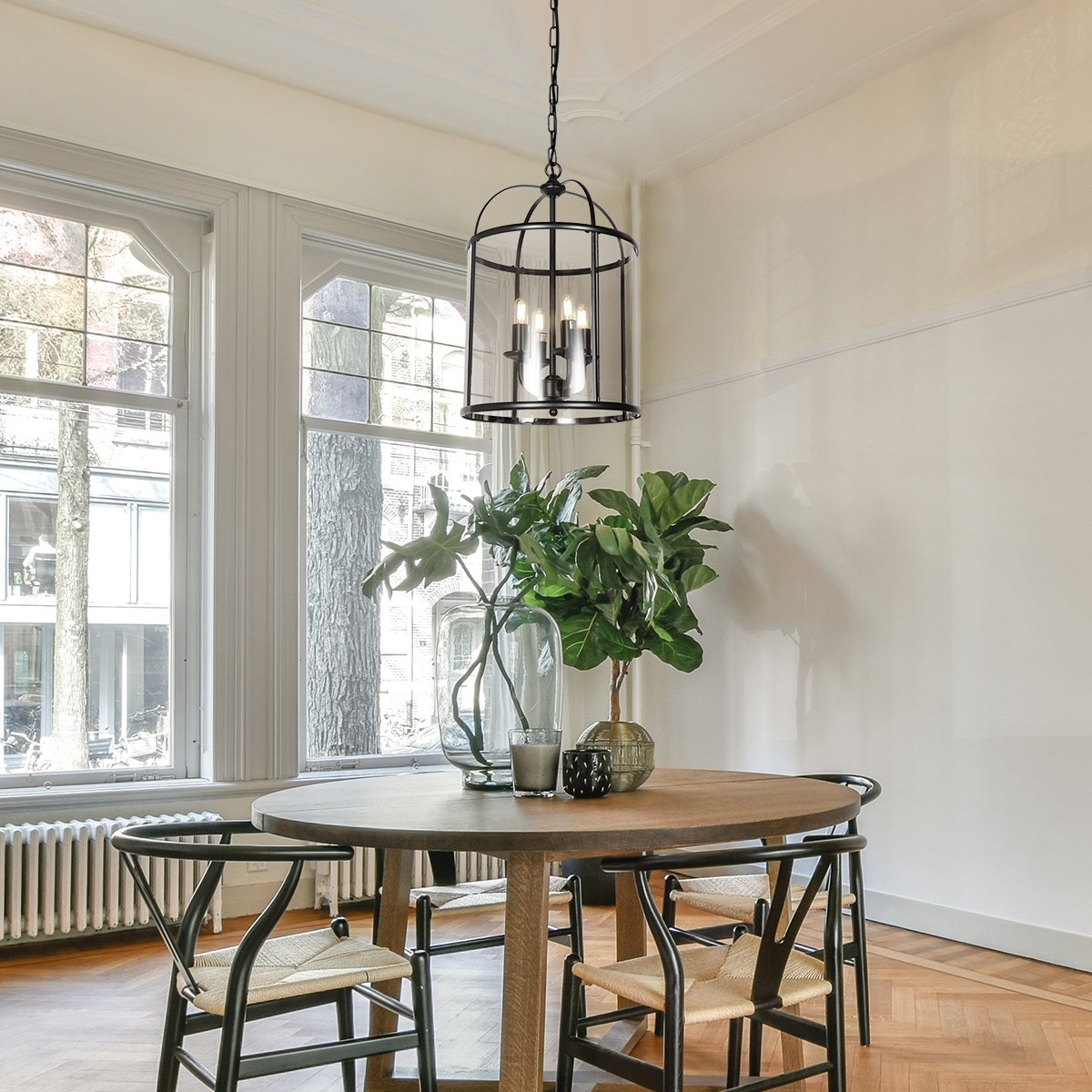 Suspension luminaire Pimpernel noir