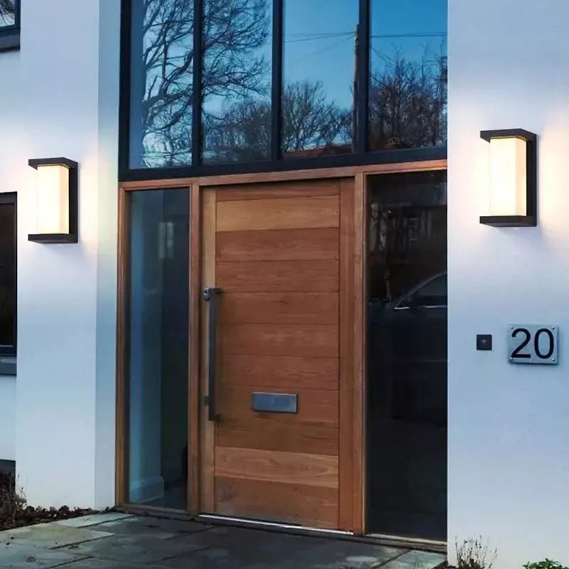 Eclairage Extérieur Maison Moderne | VisionLumière - Designix Applique murale extérieur Blanc Chaud