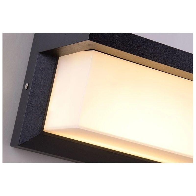 Eclairage Extérieur Mural avec Détecteur | LumiGuard - Designix Applique murale extérieur Blanc Chaud (2700 - 3500K)