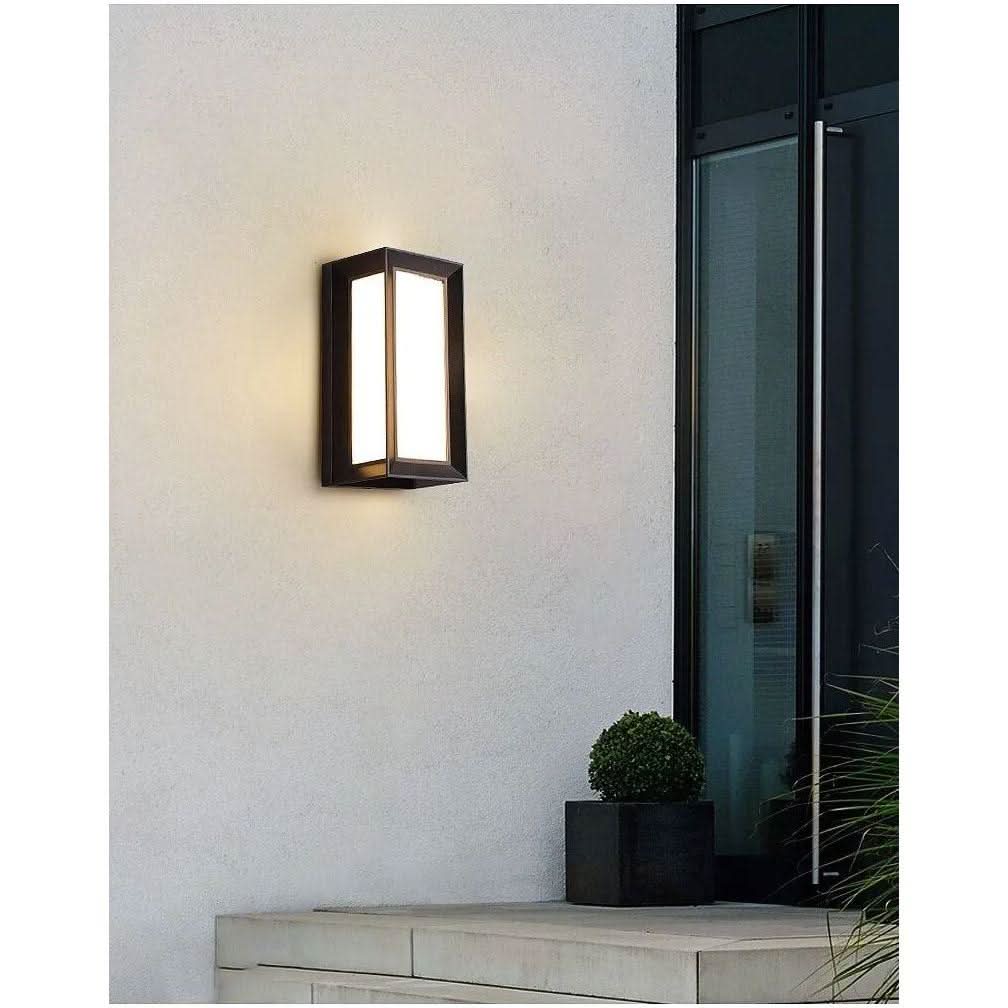 Eclairage Extérieur Terrasse Design | LuminaNoir - Designix Applique murale extérieur Blanc Chaud