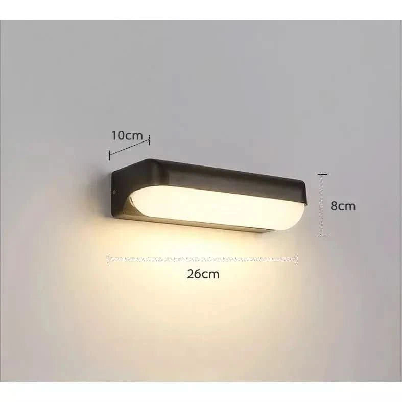 Eclairage LED Extérieur Mural | LuminaFocus - Designix Applique murale extérieur Blanc Chaud