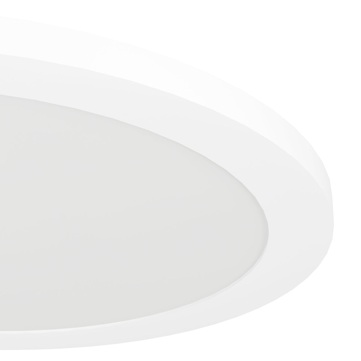 Plafonnier Sarsina blanc, Ø 30 cm