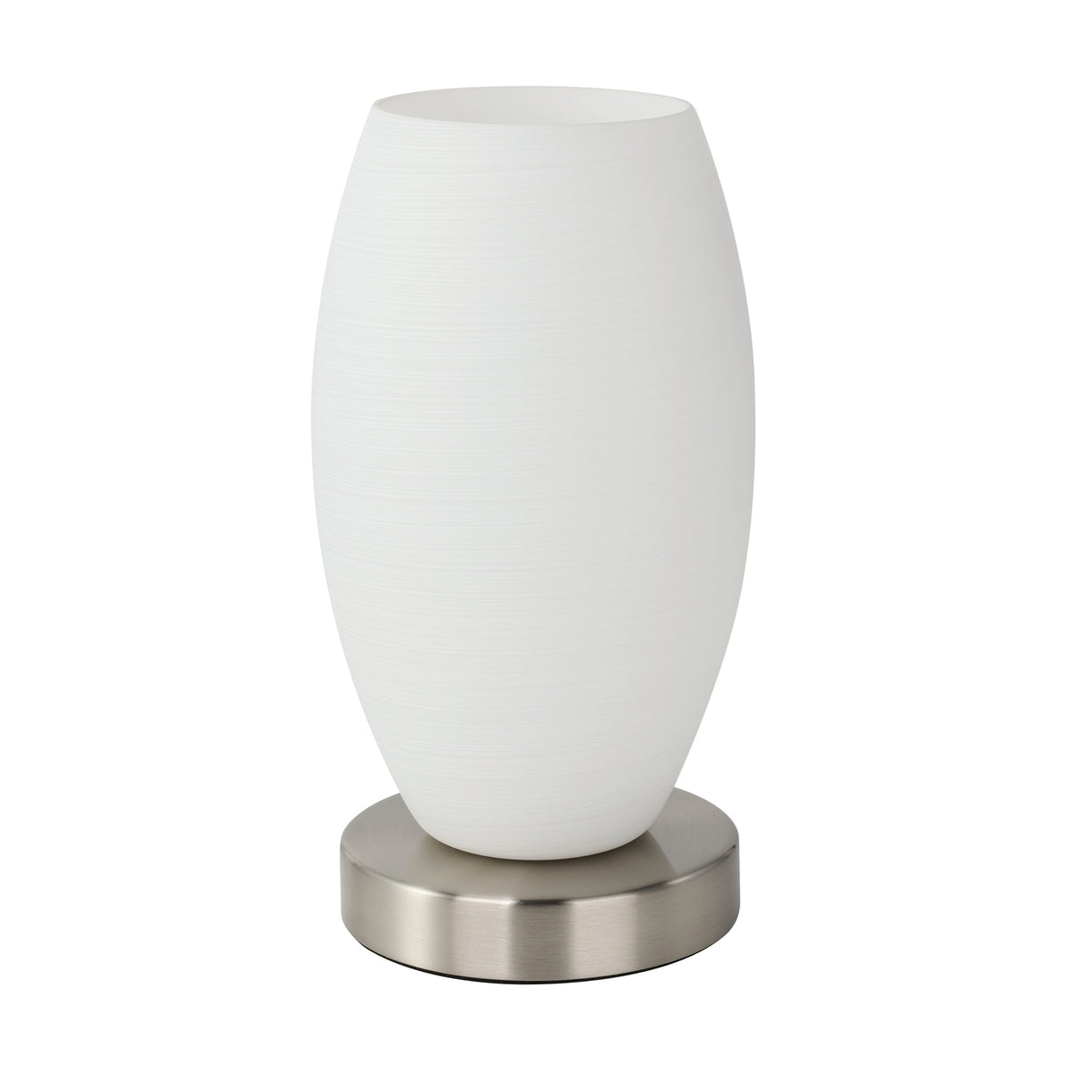 Lampe à poser Batista 3 nickel satiné