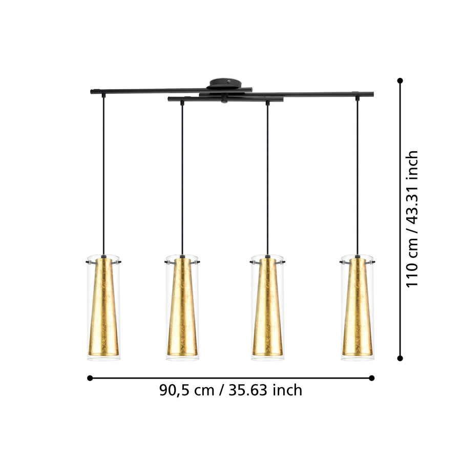 Suspension luminaire | Benario