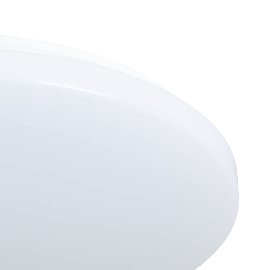 Plafonnier Frania blanc, Ø 28 cm