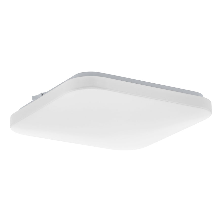 Plafonnier Frania blanc, L 28 cm