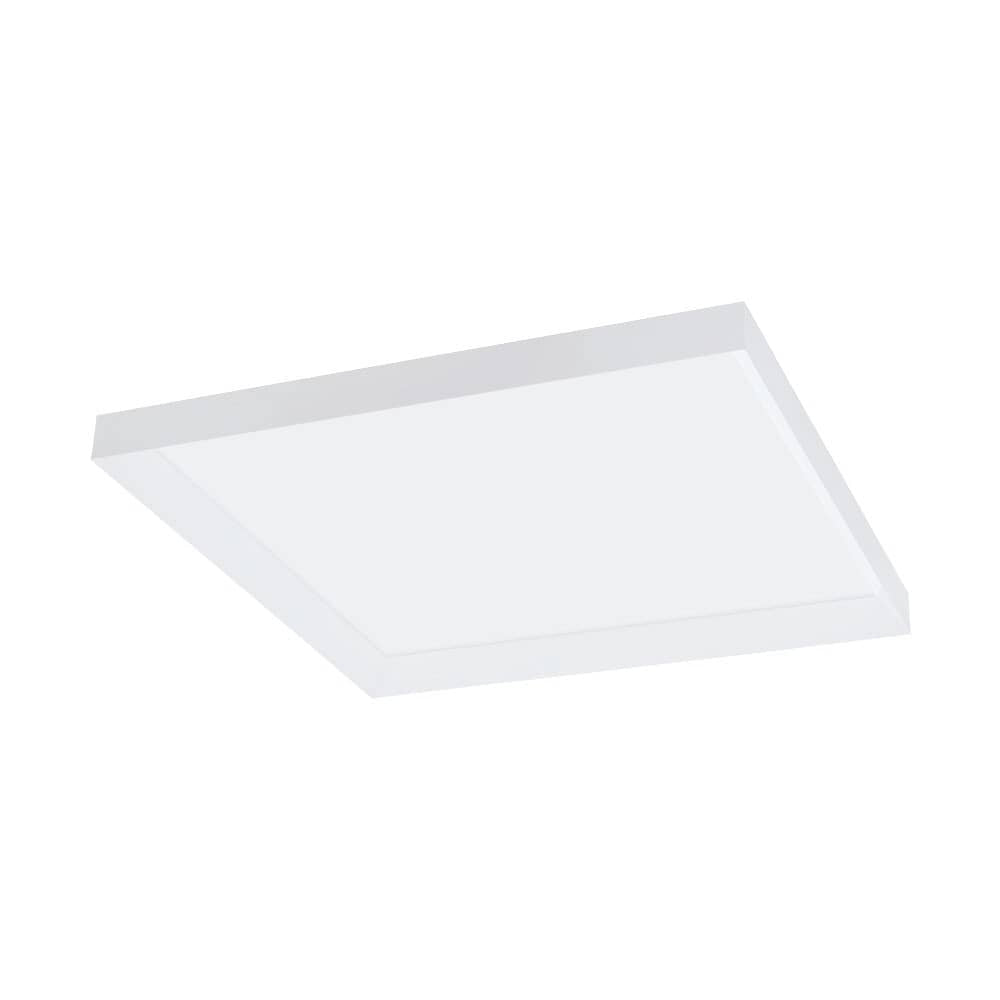 Plafonnier Escondida blanc, L 60 cm