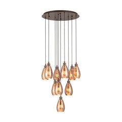 Suspension luminaire | Siracusa Cuivrée