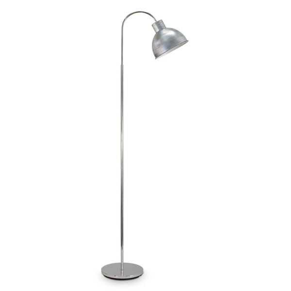 Lampadaire Boleigh argenté