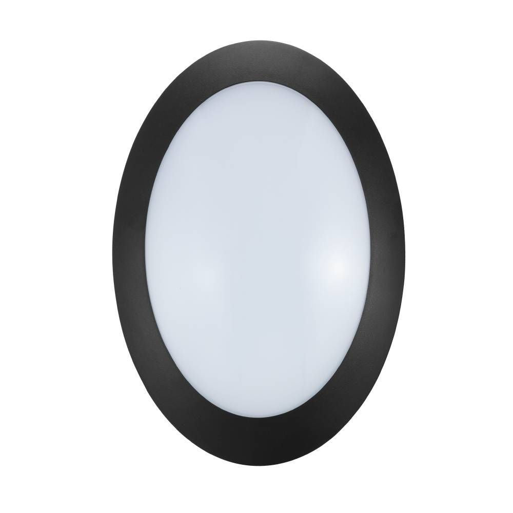 Applique extérieure Bellaria noire et blanche, L 9,5 cm (62214)