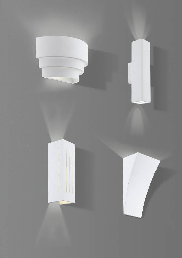 Applique murale Tiberio blanche, L 14,5 cm (62366)