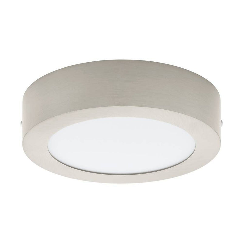 Luminaire plafonnier | Fueva Nickel Ø 17 cm