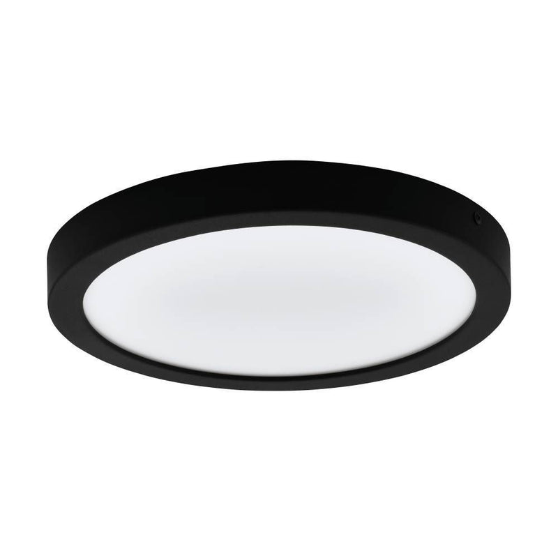 Plafonnier Idun 2 noir et blanc