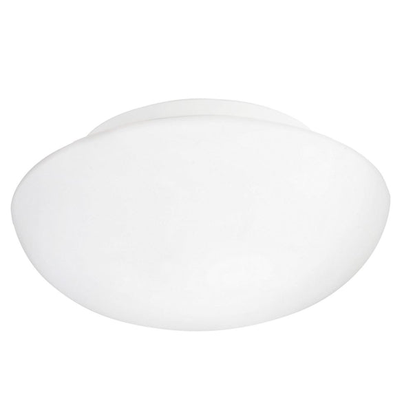 Applique murale Ella blanche, verre, Ø 35 cm