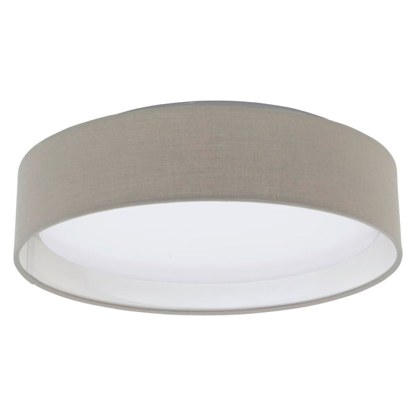 Plafonnier Pasteri taupe, tissu