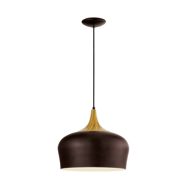 Suspension Obregon marron et crème
