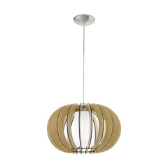 Suspension Stellato 1 bois, verre