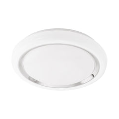 Plafonnier Capasso blanc, Ø 34 cm
