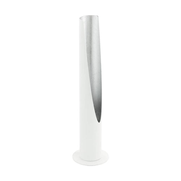 Lampe à poser Barbotto argentée