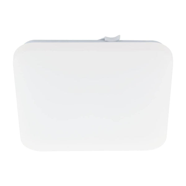 Plafonnier Frania blanc, L 28 cm