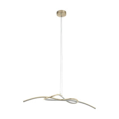 Suspension Novafeltria nickel satiné