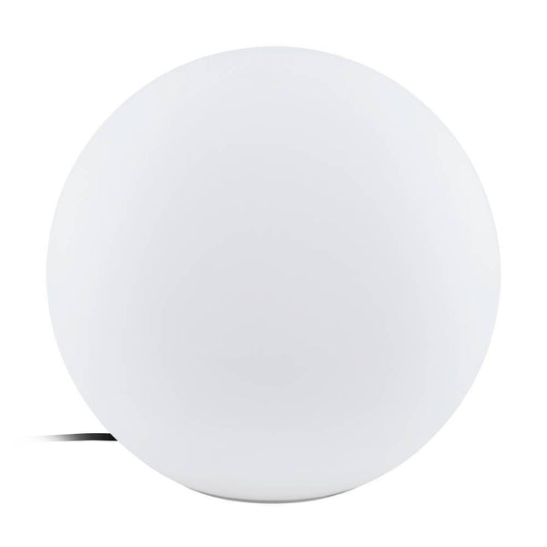 Lampadaire extérieur Monterolo blanc, Ø 39 cm