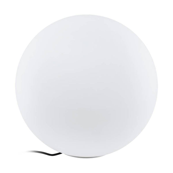 Lampadaire extérieur Monterolo blanc, Ø 50 cm