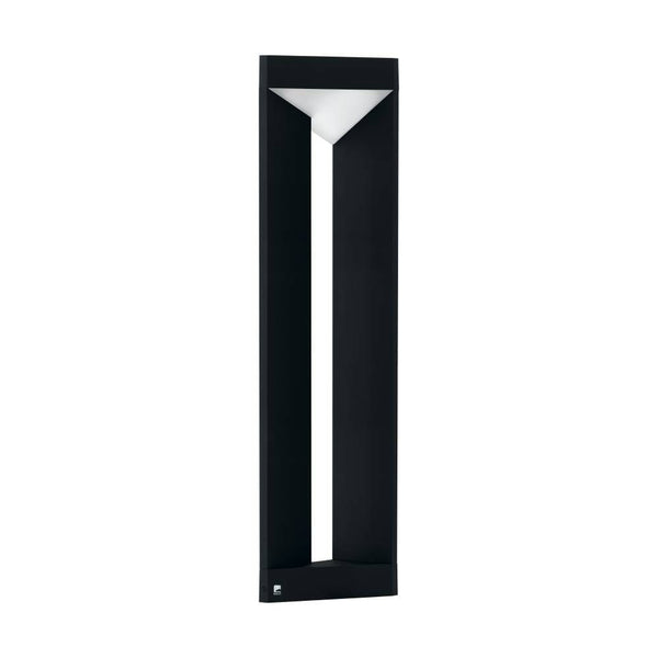 Lampadaire extérieur Nembro noir et blanc
