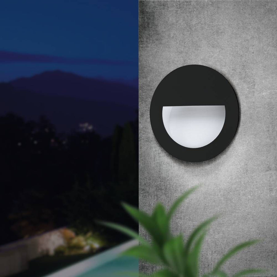 Luminaire extérieur Aracena blanc et noir (99576)