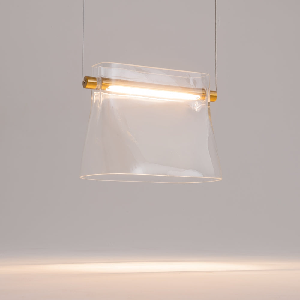Cabaret Suspension luminaire doré