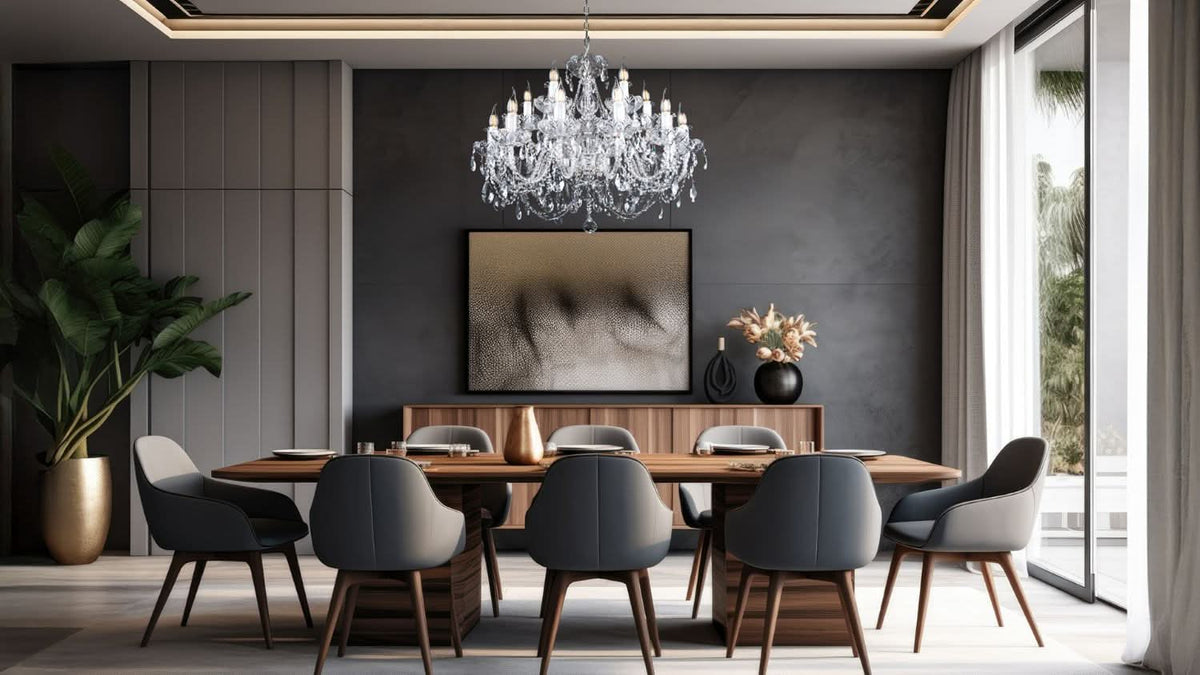 Lustre en cristal de Boheme 602PB