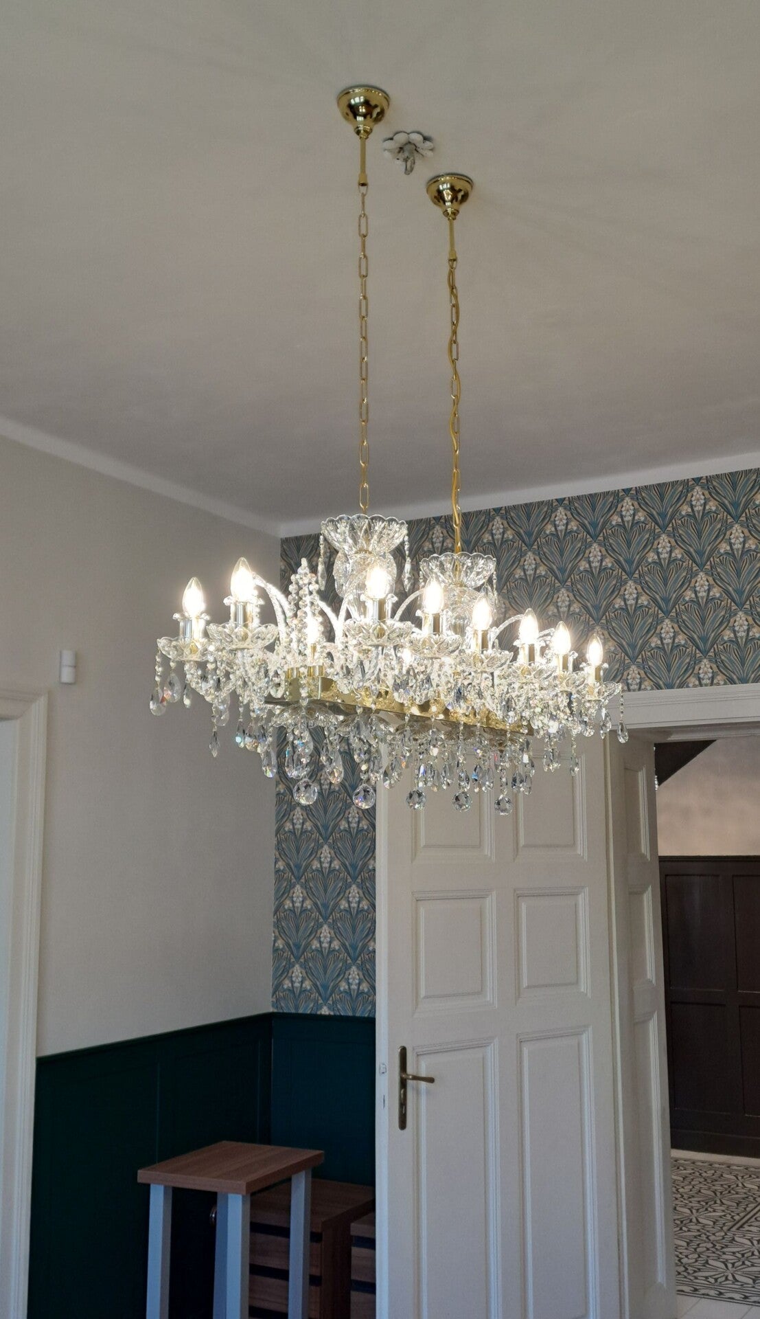 Lustre en cristal OVALPB