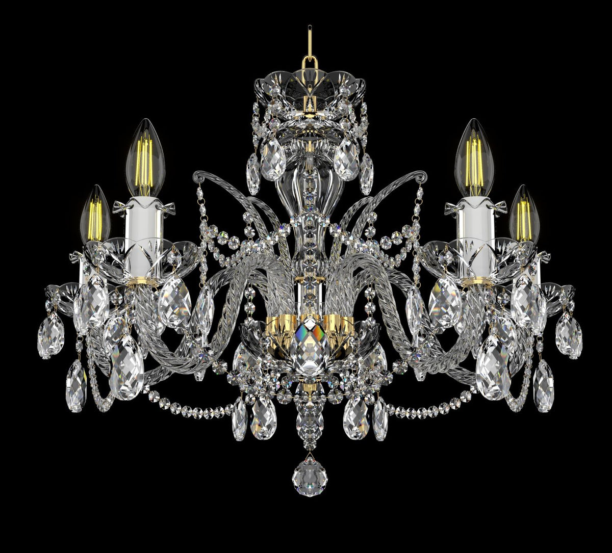 Lustre en cristal de Boheme EL102501PB