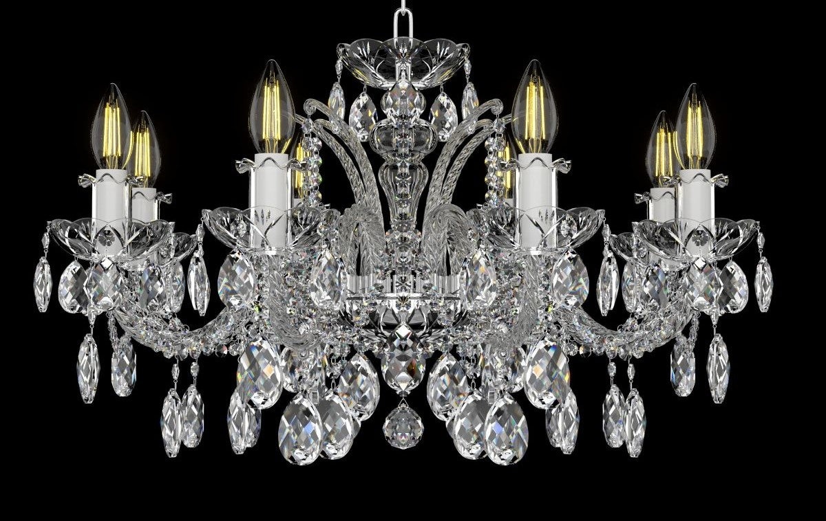 Lustre en cristal de Boheme