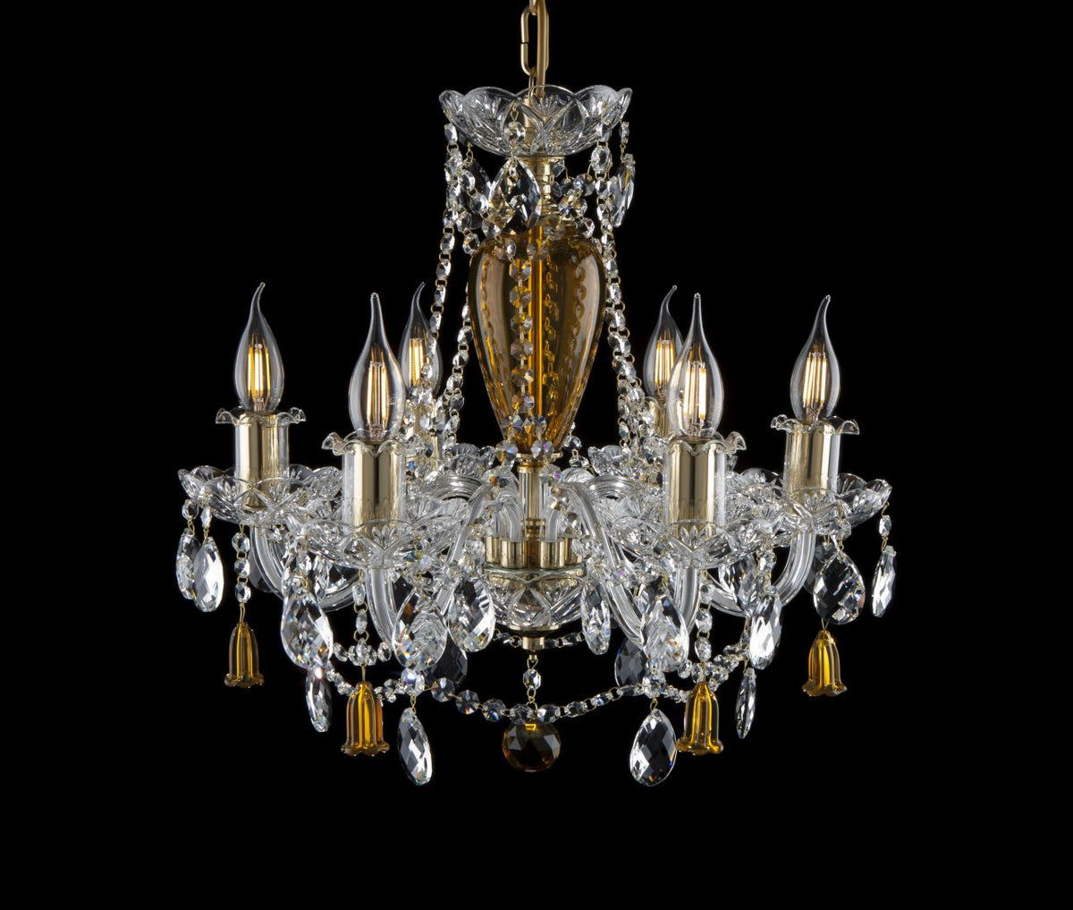 Lustre en cristal de Boheme