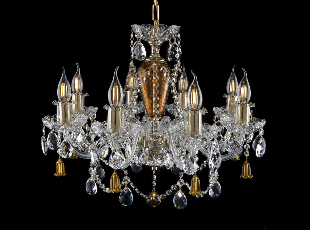 Lustre en cristal de Boheme