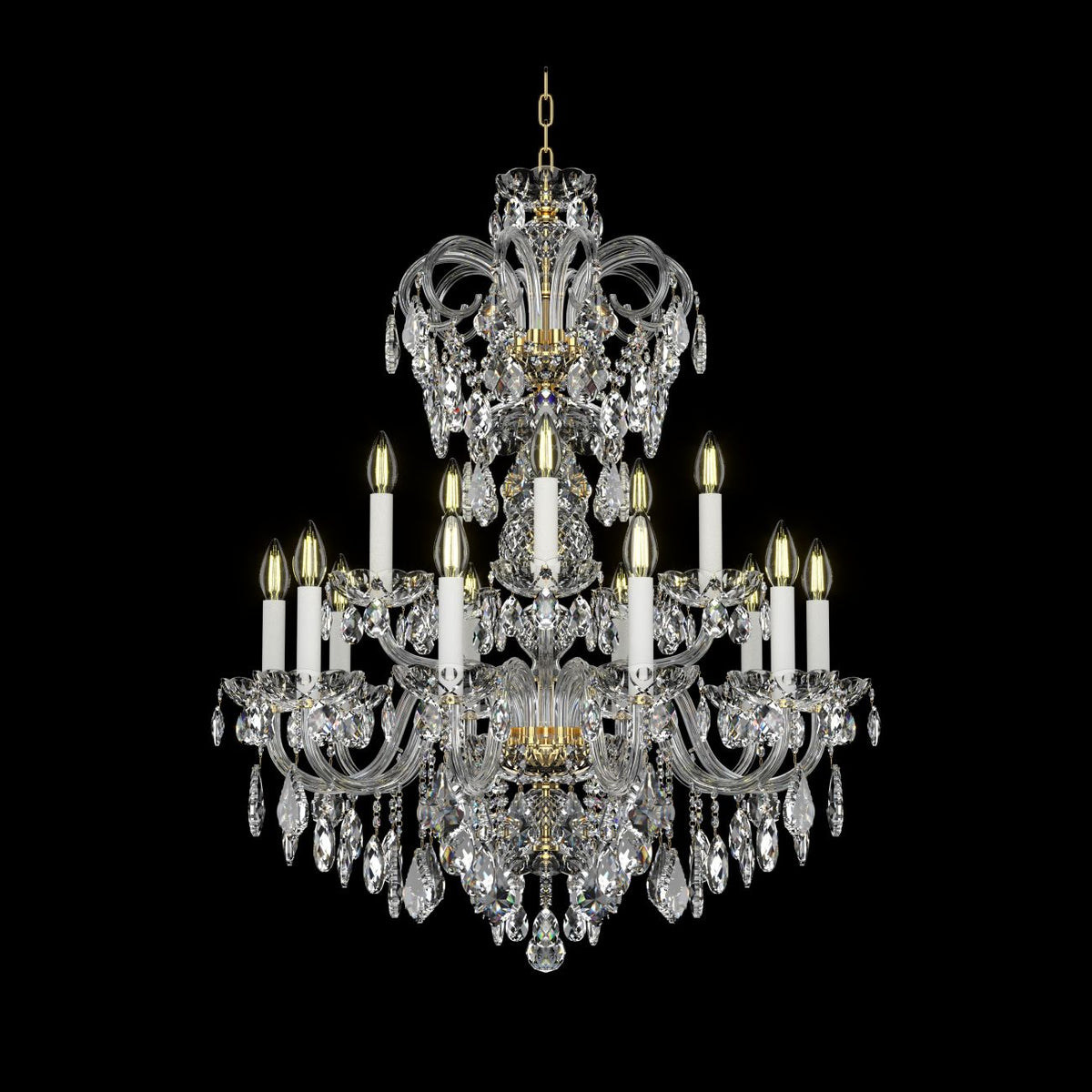 Lustre en cristal de Boheme EL1281504PB